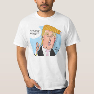 Donald Trump Cartoon Tshirt with quote 1