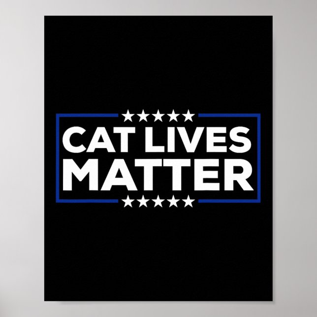 Donald Trump Cats Funny Political Meme 2024  Poster (Front)