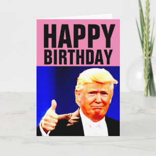 DONALD TRUMP CELEBRATE BIGLY! BIRTHDAY CARDS
