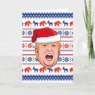 DONALD TRUMP Christmas Card