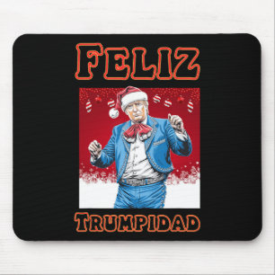 Donald Trump Christmas Feliz Trumpidad Mouse Mat
