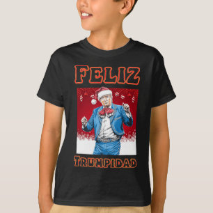 Donald Trump Christmas Feliz Trumpidad T-Shirt