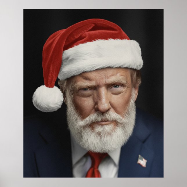 Donald Trump Christmas  Poster (Front)