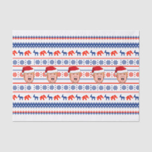 DONALD TRUMP Christmas Tissue Paper