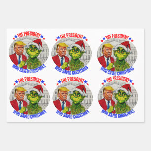 DONALD TRUMP-CHRISTMAS WRAPPING PAPER