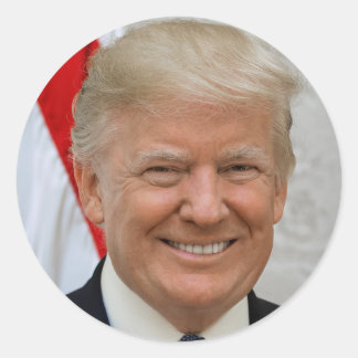Donald Trump Classic Round Sticker