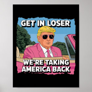 Donald Trump Cleanup Republican Trump Supporter 13 Poster