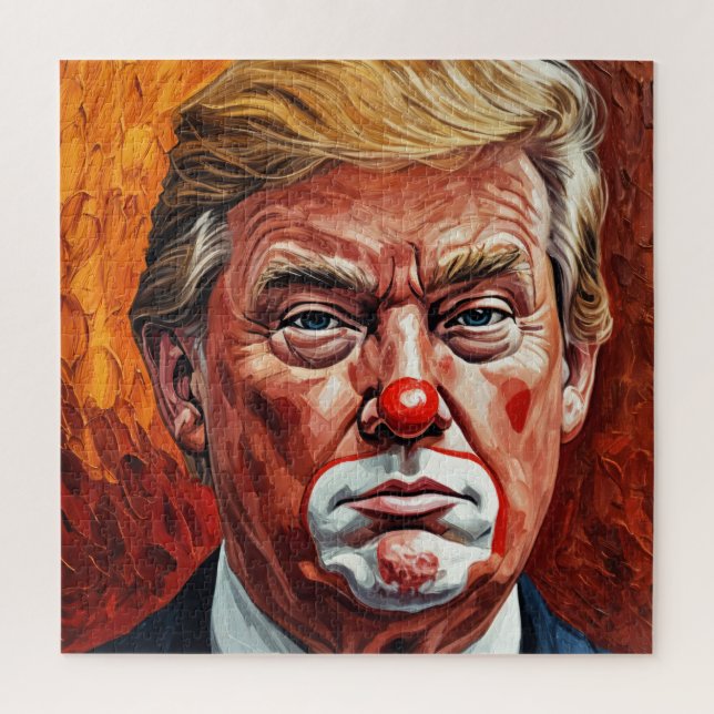 donald trump clown jigsaw puzzle (Vertical)