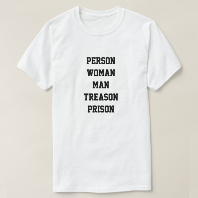 Donald Trump cognitive test T-Shirt (Design Front)