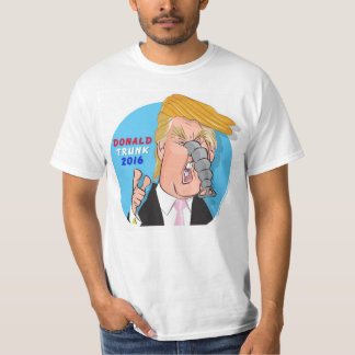 Donald Trump Comic Cartoon Tshirt with Trunk