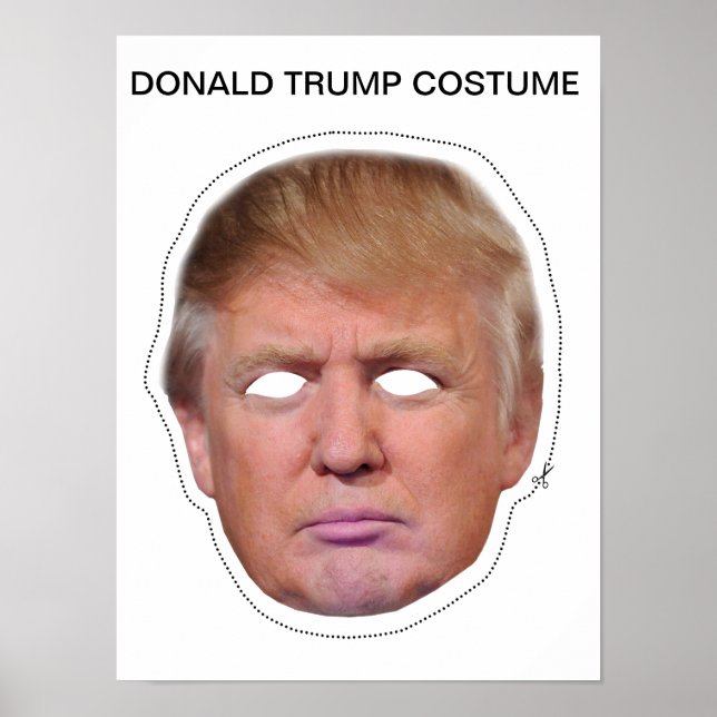 Donald Trump Costume Poster (Front)