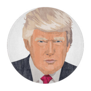 DONALD TRUMP CUTTING BOARD
