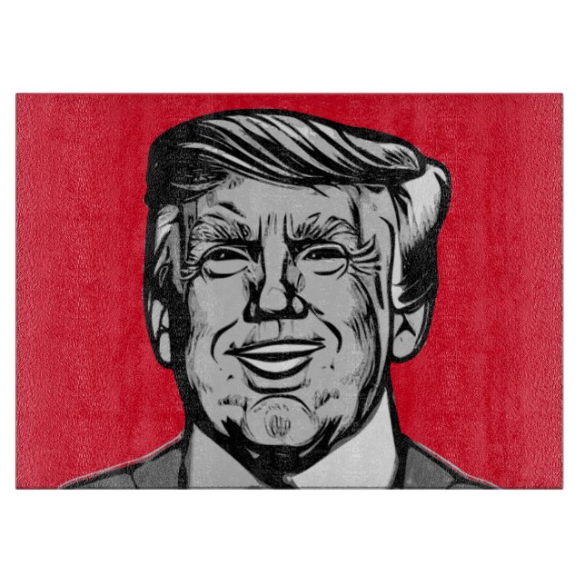 DONALD TRUMP CUTTING BOARD (Front)