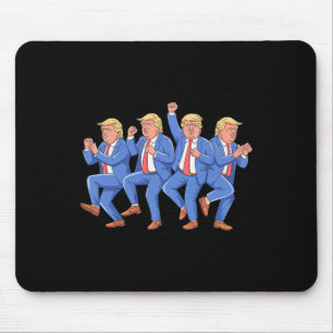 Donald Trump Dance 4th Of July Trump 2025  Mouse Mat