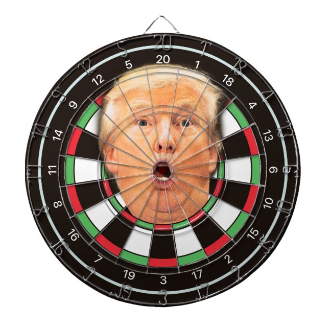 Donald Trump Dartboard Anti-Trump Funny Political (Front)