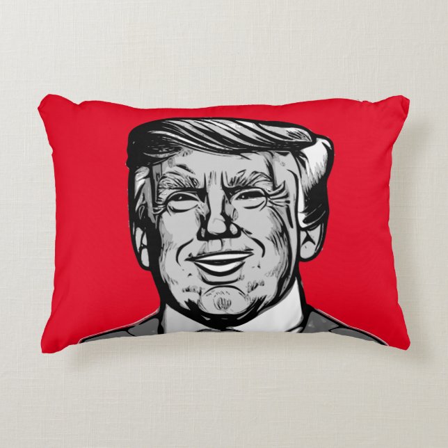 DONALD TRUMP  DECORATIVE CUSHION (Front)