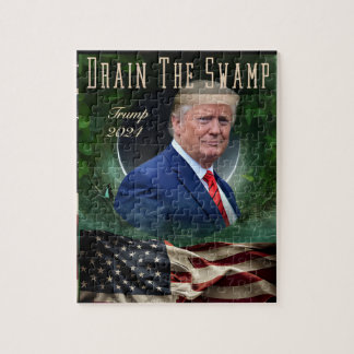 Donald Trump Drain The Swamp MAGA 2024 puzzle 