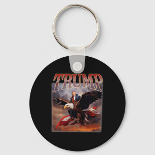 Donald Trump Eagle Usa President 2024 Take America Key Ring