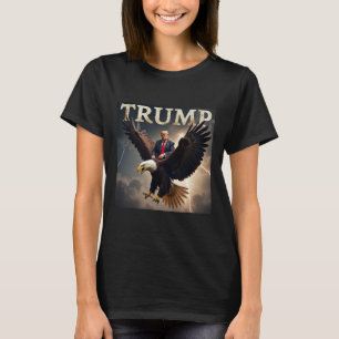 Donald Trump Eagle Usa President America  T-Shirt