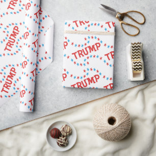 Donald TRUMP Election Gear Gift Wrap