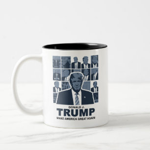 DONALD TRUMP ERA Two-Tone COFFEE MUG
