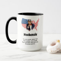 Donald Trump Fathers Day Add Name Funny Large