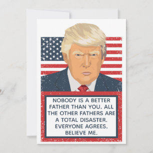 Donald Trump Father's Day Card