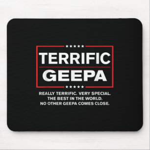 Donald Trump Fathers Day Gift For Geepa Funny Camp Mouse Mat