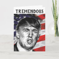 DONALD TRUMP FATHER'S DAY TREMENDOUS DAD CARD