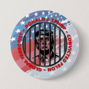 Donald Trump Felon Button