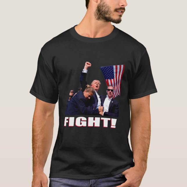 Donald Trump Fight T-Shirt (Front)