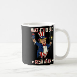 Donald Trump Fireworks Make 4th Of July Great Agai Coffee Mug