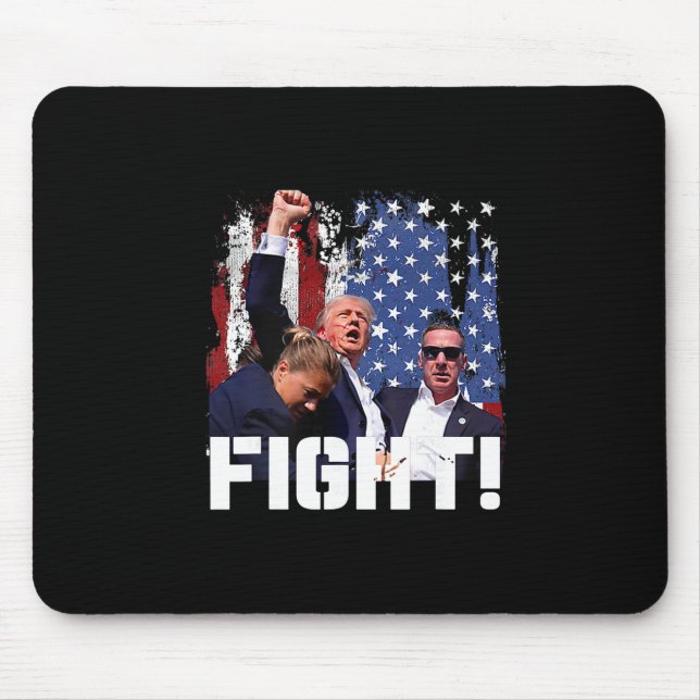 Donald Trump Fist Pump  Mouse Mat (Front)