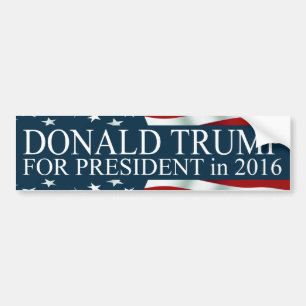 Donald Trump for President 2016 Bumper Sticker
