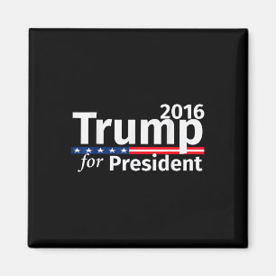 Donald Trump For President 2016 Republican  Magnet
