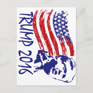 Donald Trump for President 2016 - vote republican Postcard