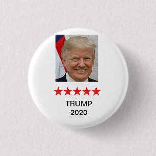 Donald Trump for President 2020 Button