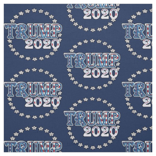 Donald Trump for President 2020 Fabric (Swatch)