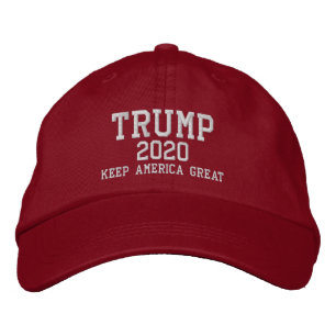 Donald Trump For President 2020 Keep America Great Embroidered Hat