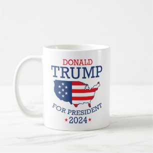 Donald Trump For President 2024 Coffee Mug