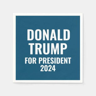 Donald Trump for President 2024  Napkin