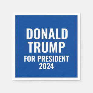 Donald Trump for President 2024 Napkin
