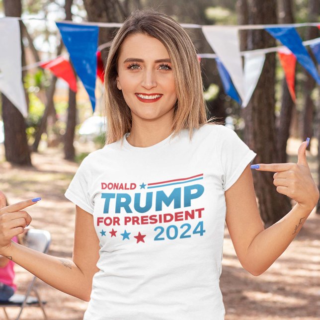 Donald Trump For President 2024 T-Shirt (Creator Uploaded)