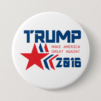 Donald Trump For President 7.5 Cm Round Badge