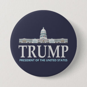 Donald Trump For President 7.5 Cm Round Badge