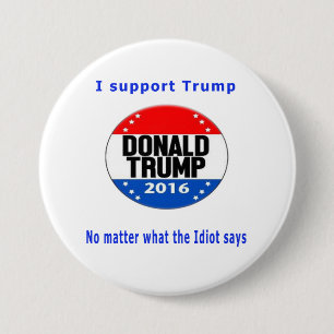 Donald trump for president buttons