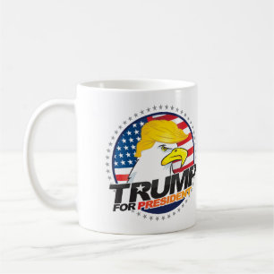 Donald Trump For President Eagle Hair Mug