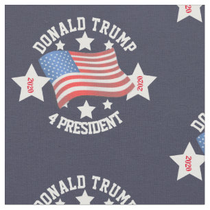 Donald Trump for President Fabric