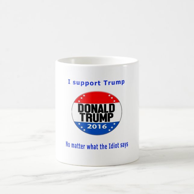 Donald trump for president mugs (Center)