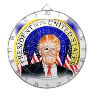 Donald TRUMP-for President of USA _ Dartboard